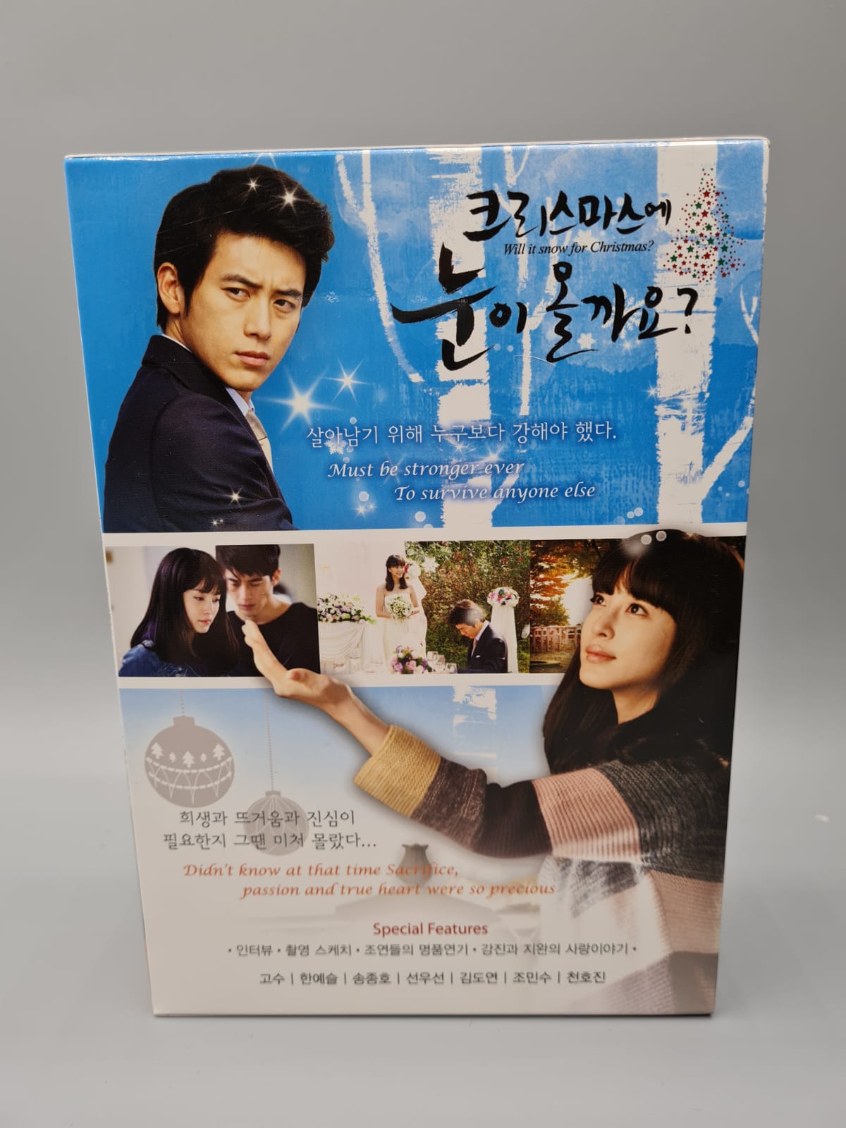 Will it Snow for Christmas Korean Series DVD 6Disc Han Ye Seul Go Soo