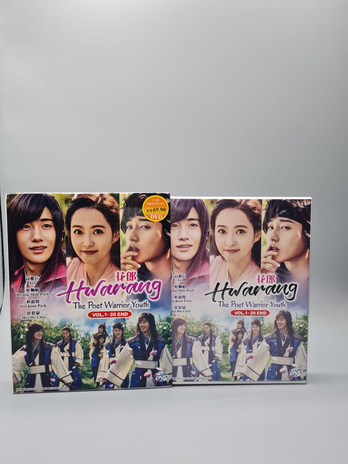 Hwarang: The Poet Warrior Youth Set Korean Series DVD English Subtitle and OST CD Park Seo Joon Go Ara Park Hyung Sik Minho