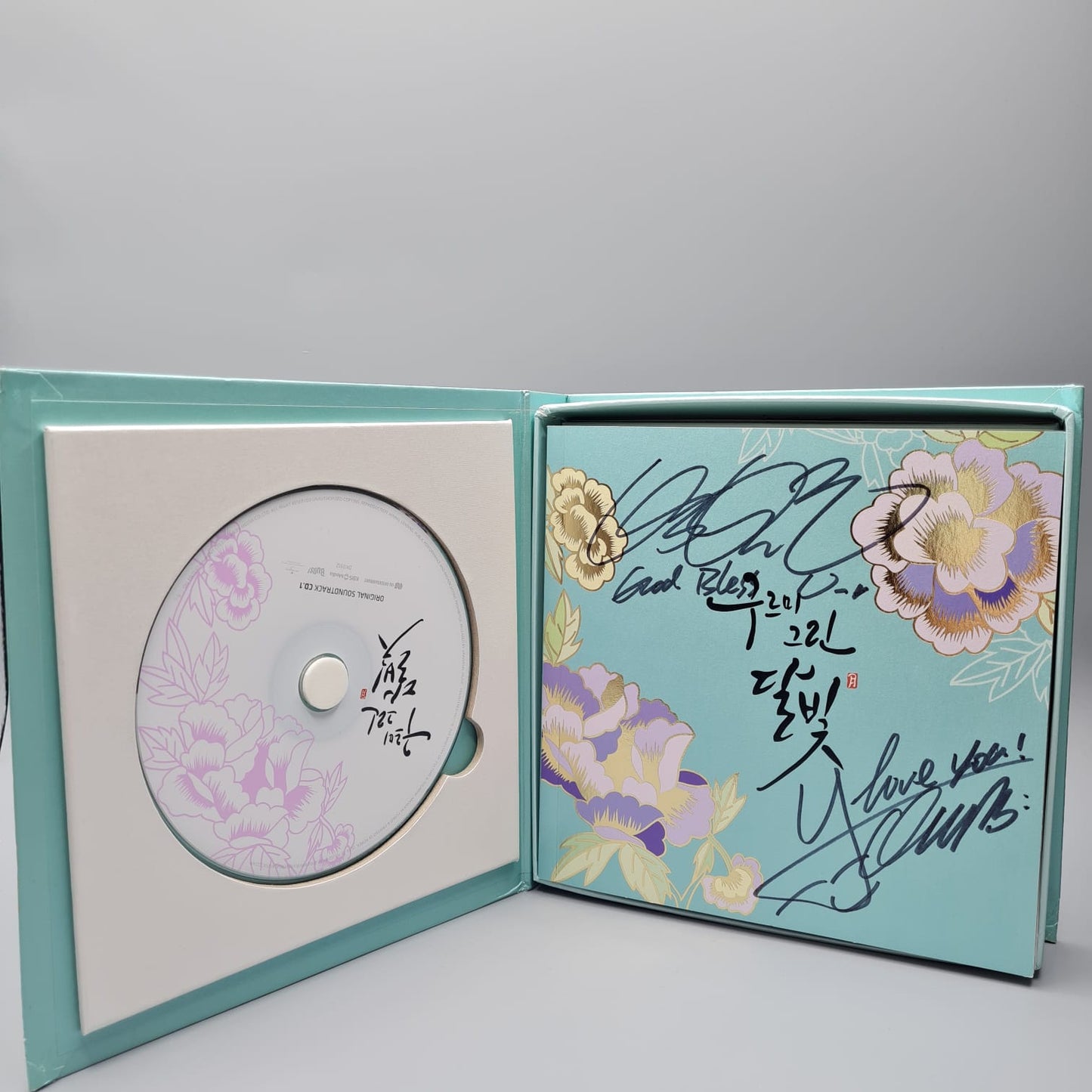 Love in the Moonlight OST Limited edition Autographed 2CD Park Bo Gum Kim You Jung