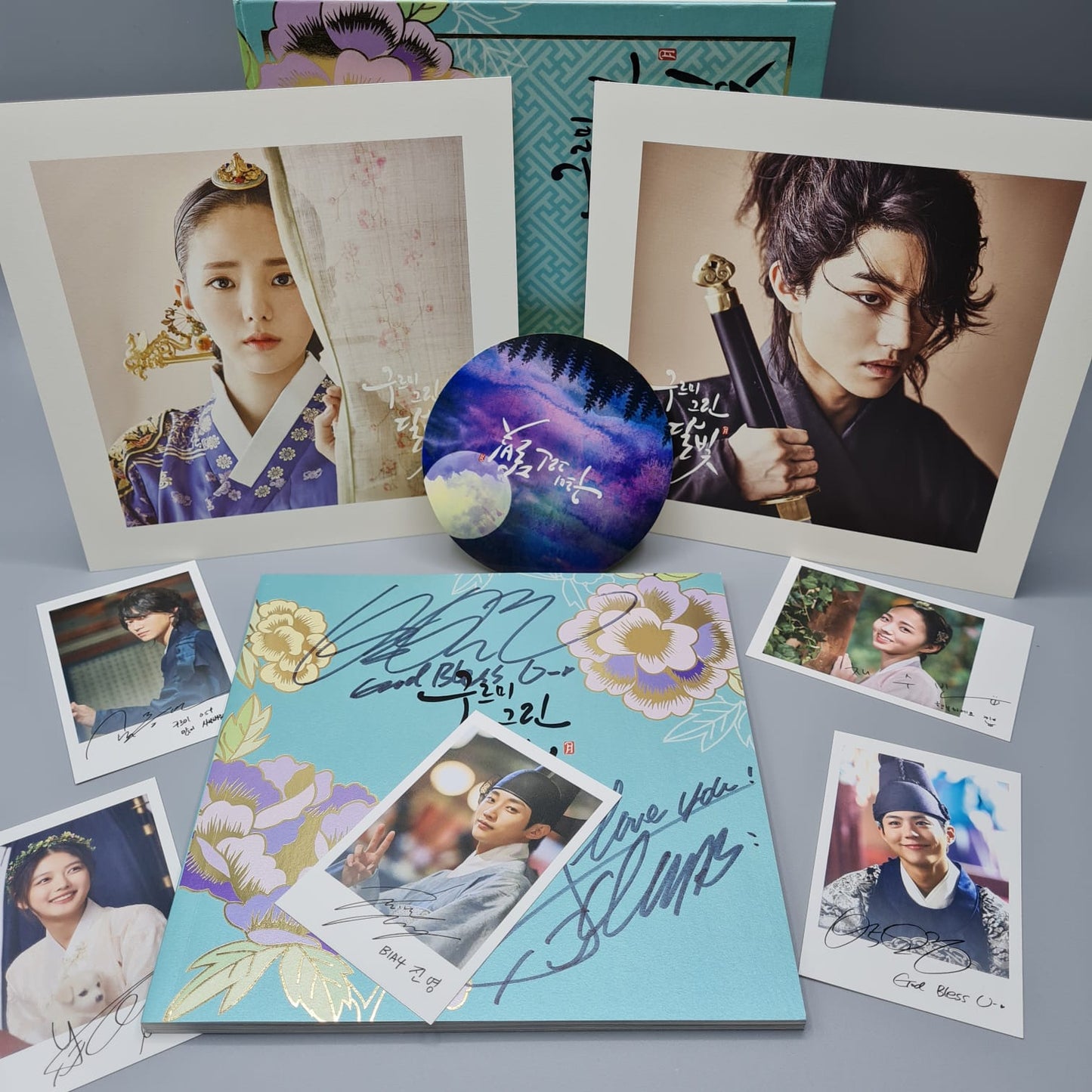 Love in the Moonlight OST Limited edition Autographed 2CD Park Bo Gum Kim You Jung