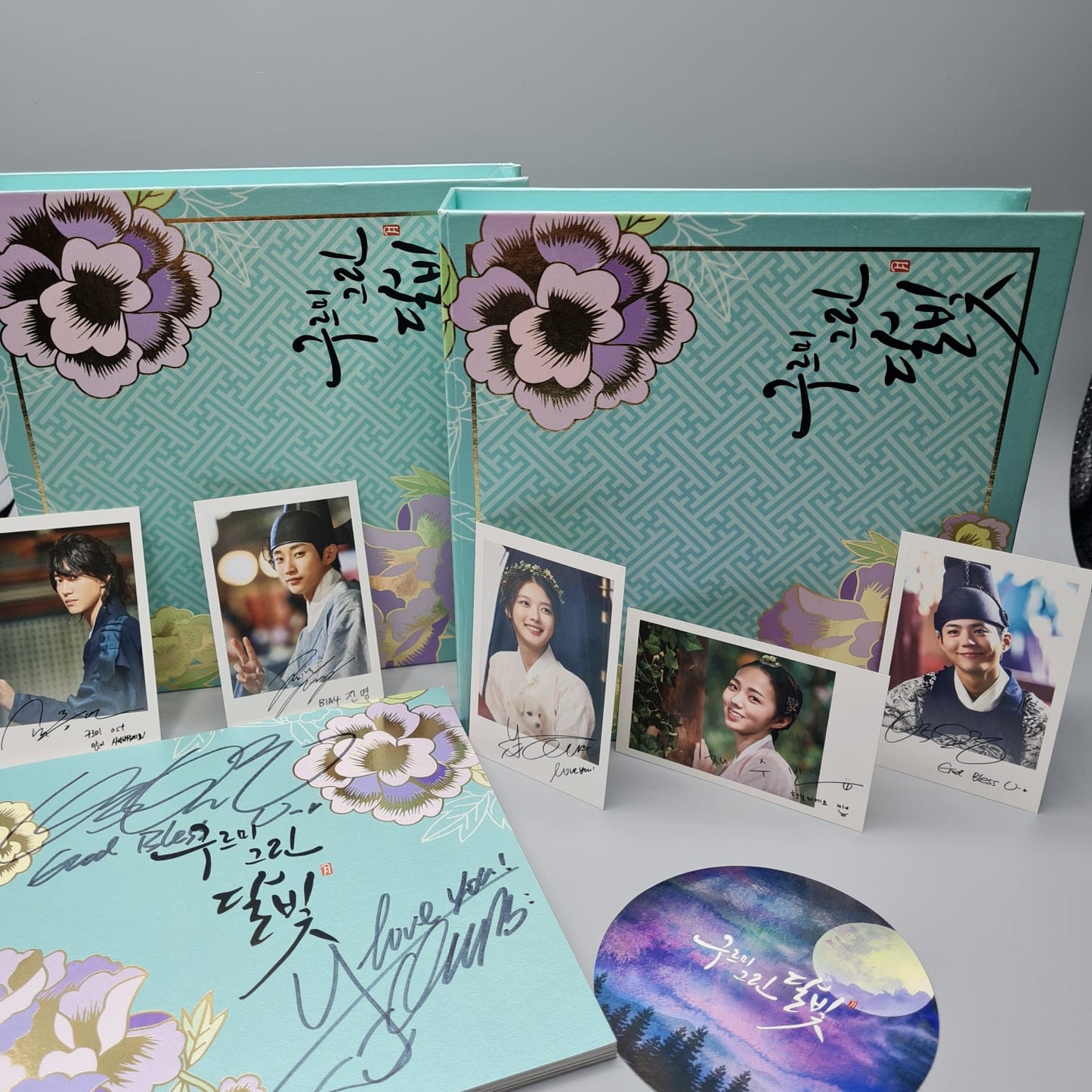 Love in the Moonlight OST Limited edition Autographed 2CD Park Bo Gum Kim You Jung