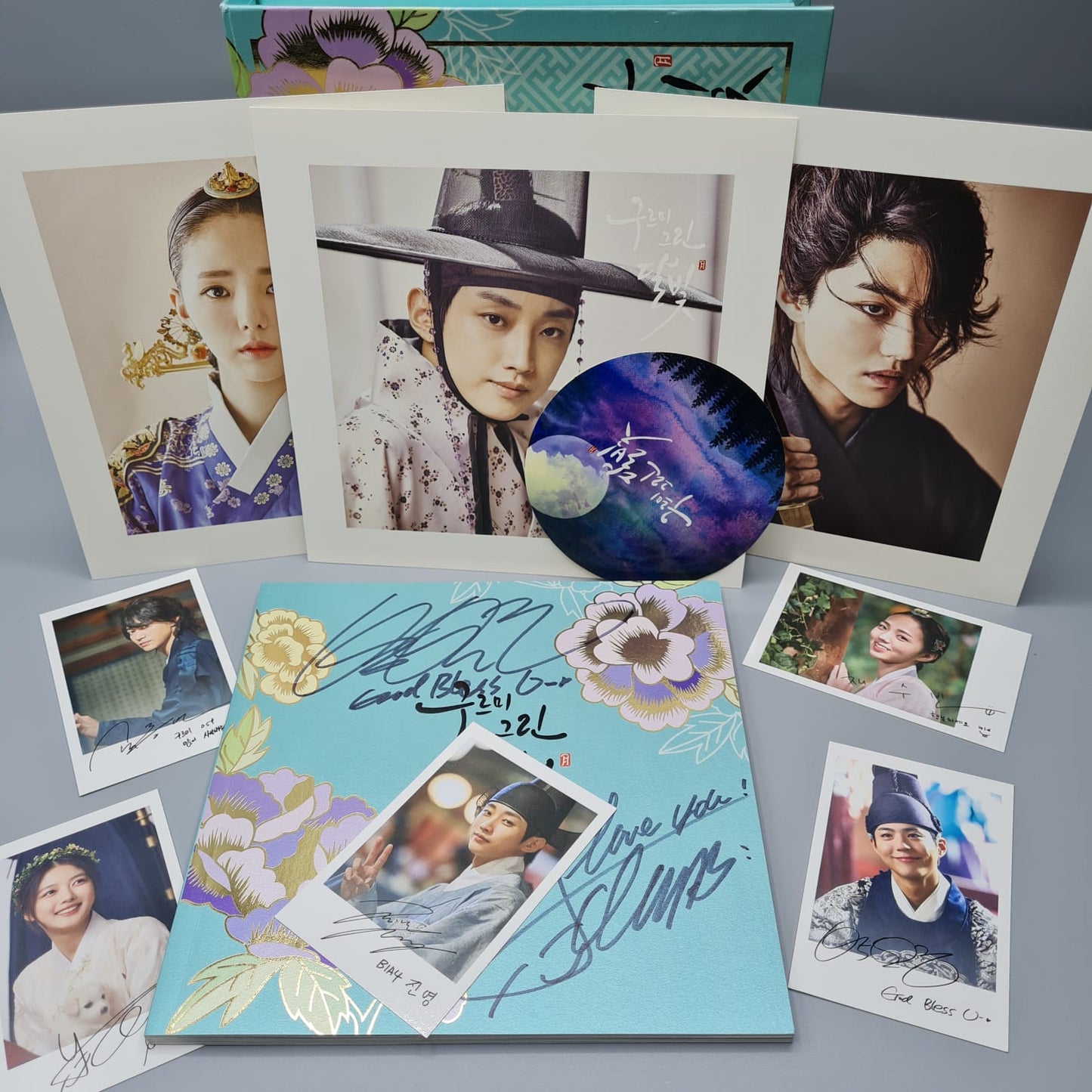 Love in the Moonlight OST Limited edition Autographed 2CD Park Bo Gum Kim You Jung