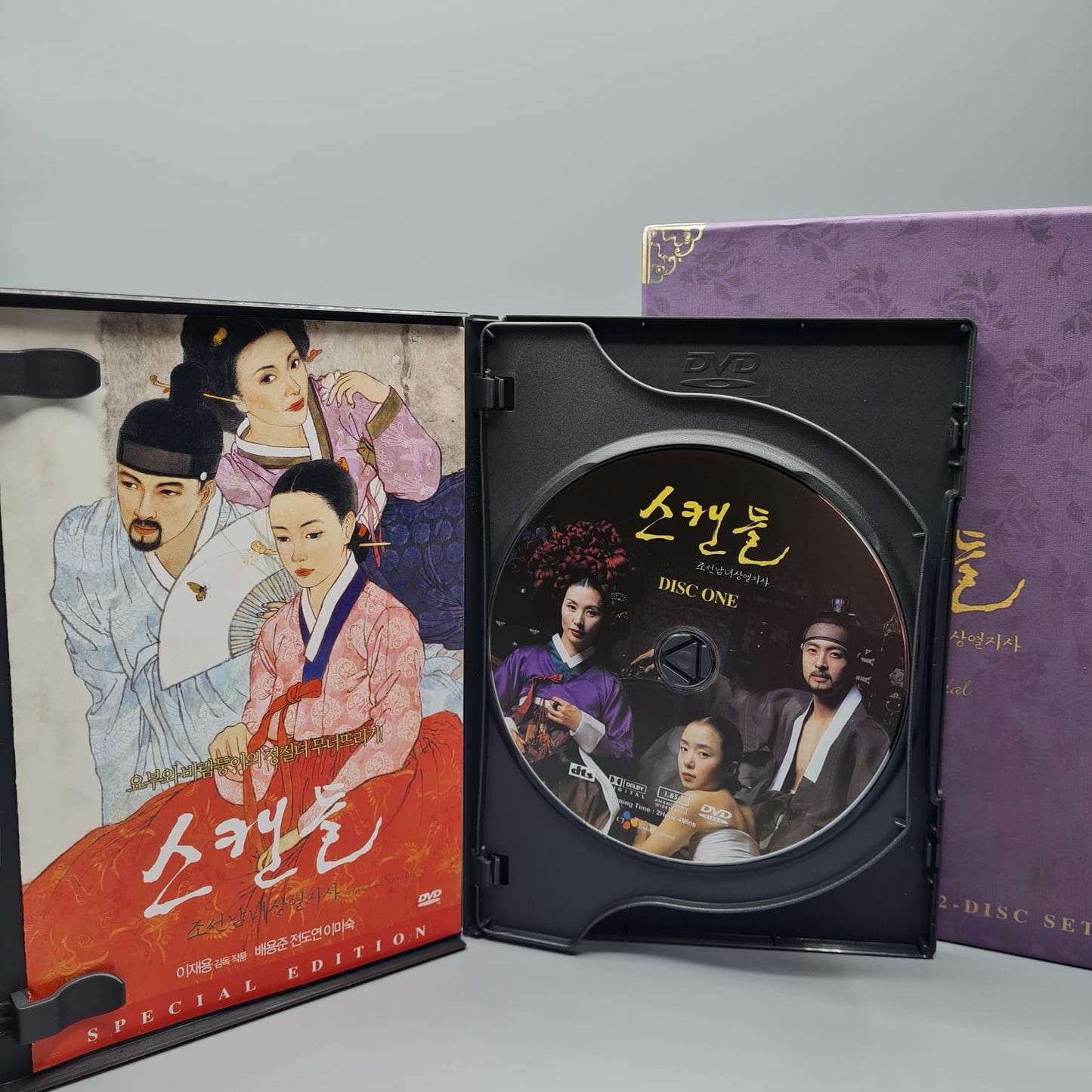 Untold Scandal Korean Movie 2Disc Special Edition Photobook + Photocards DVD English Subtitle Jeon Do Yeon Lee Mi Sook