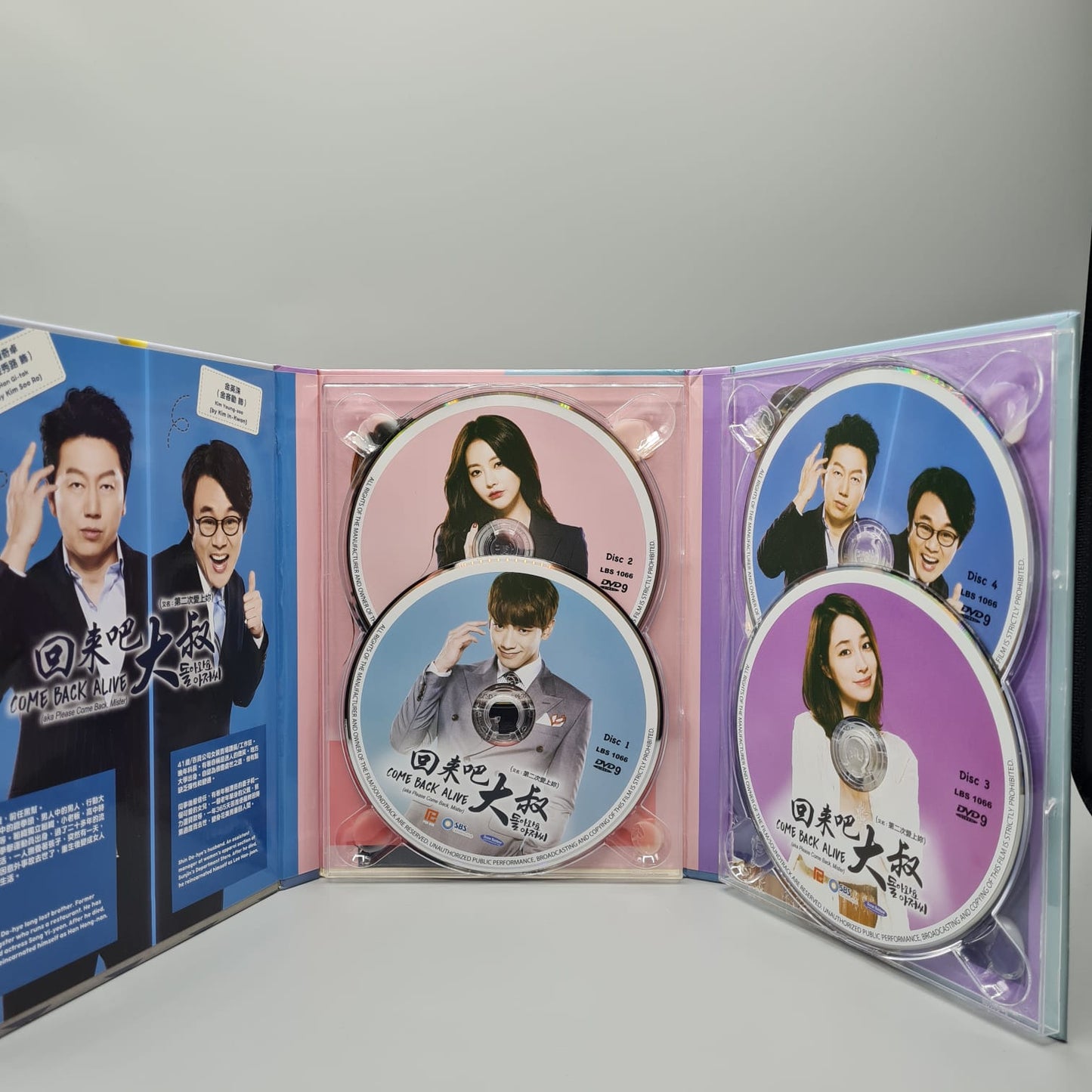 Please Come Back Mister Korean Drama DVD English Subtitle Rain Lee Min Jung