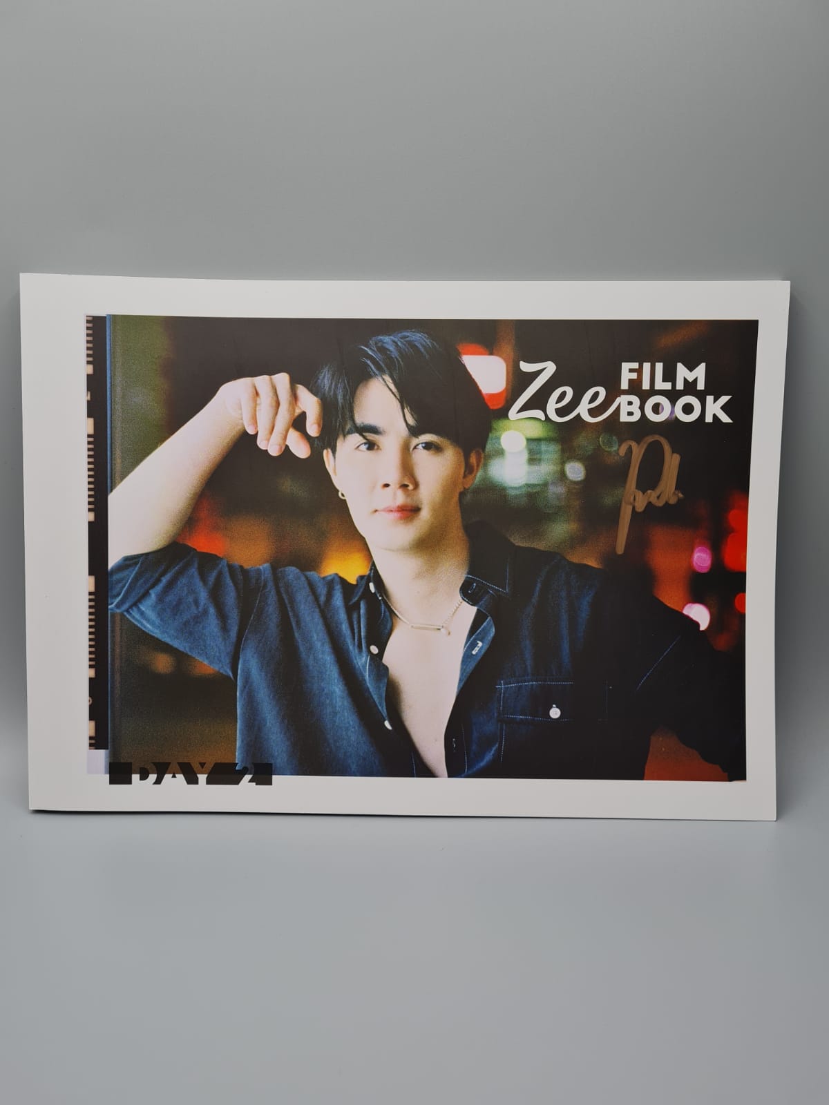 WHY R U - Zee Pruk Film Book Set Day 1 or Day 2 + Photocards Autographed