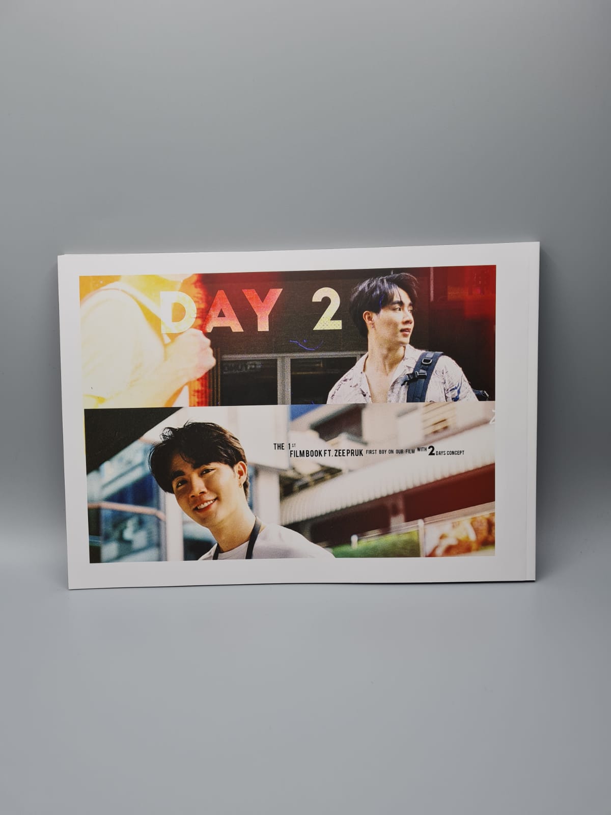 WHY R U - Zee Pruk Film Book Set Day 1 or Day 2 + Photocards Autographed