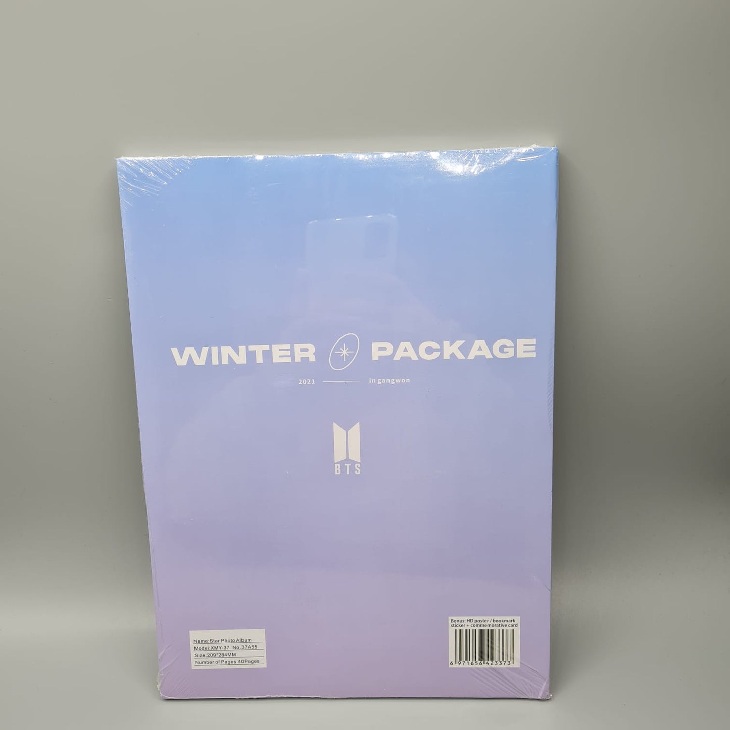 BTS DYNAMITE BE WINTER PACKAGE Photo Album Limited Edition 1Poster+LomoCard+2Bookmark