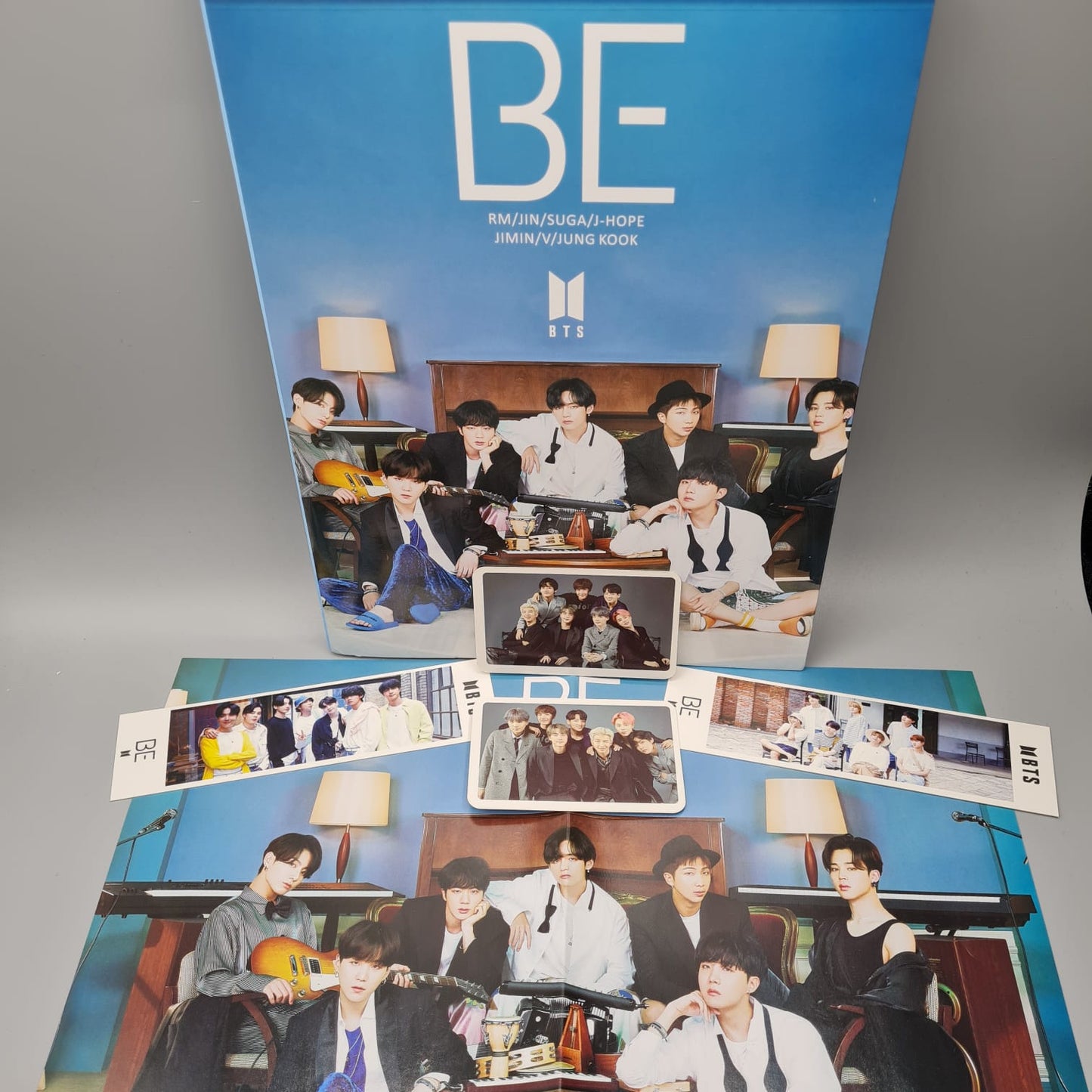 BTS DYNAMITE BE WINTER PACKAGE Photo Album Limited Edition 1Poster+LomoCard+2Bookmark