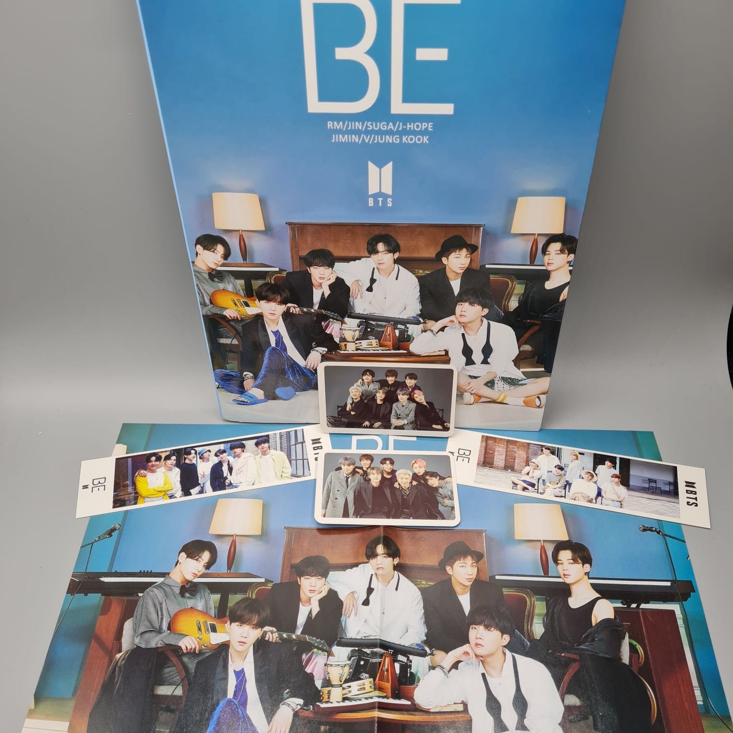 BTS DYNAMITE BE WINTER PACKAGE Photo Album Limited Edition 1Poster+LomoCard+2Bookmark