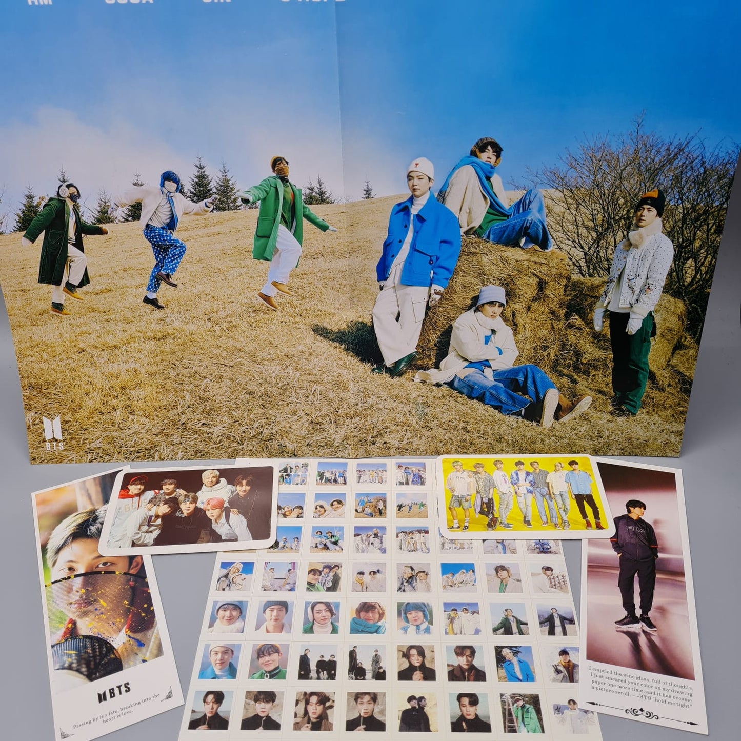 BTS DYNAMITE BE WINTER PACKAGE Photo Album Limited Edition 1Poster+LomoCard+2Bookmark