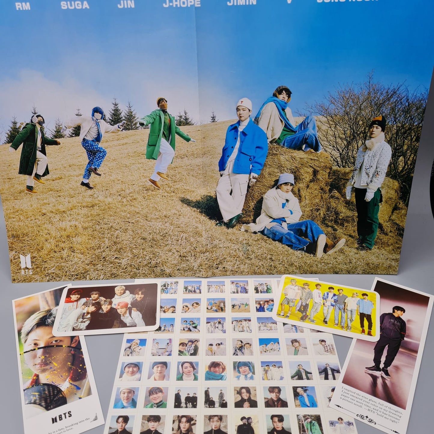 BTS DYNAMITE BE WINTER PACKAGE Photo Album Limited Edition 1Poster+LomoCard+2Bookmark