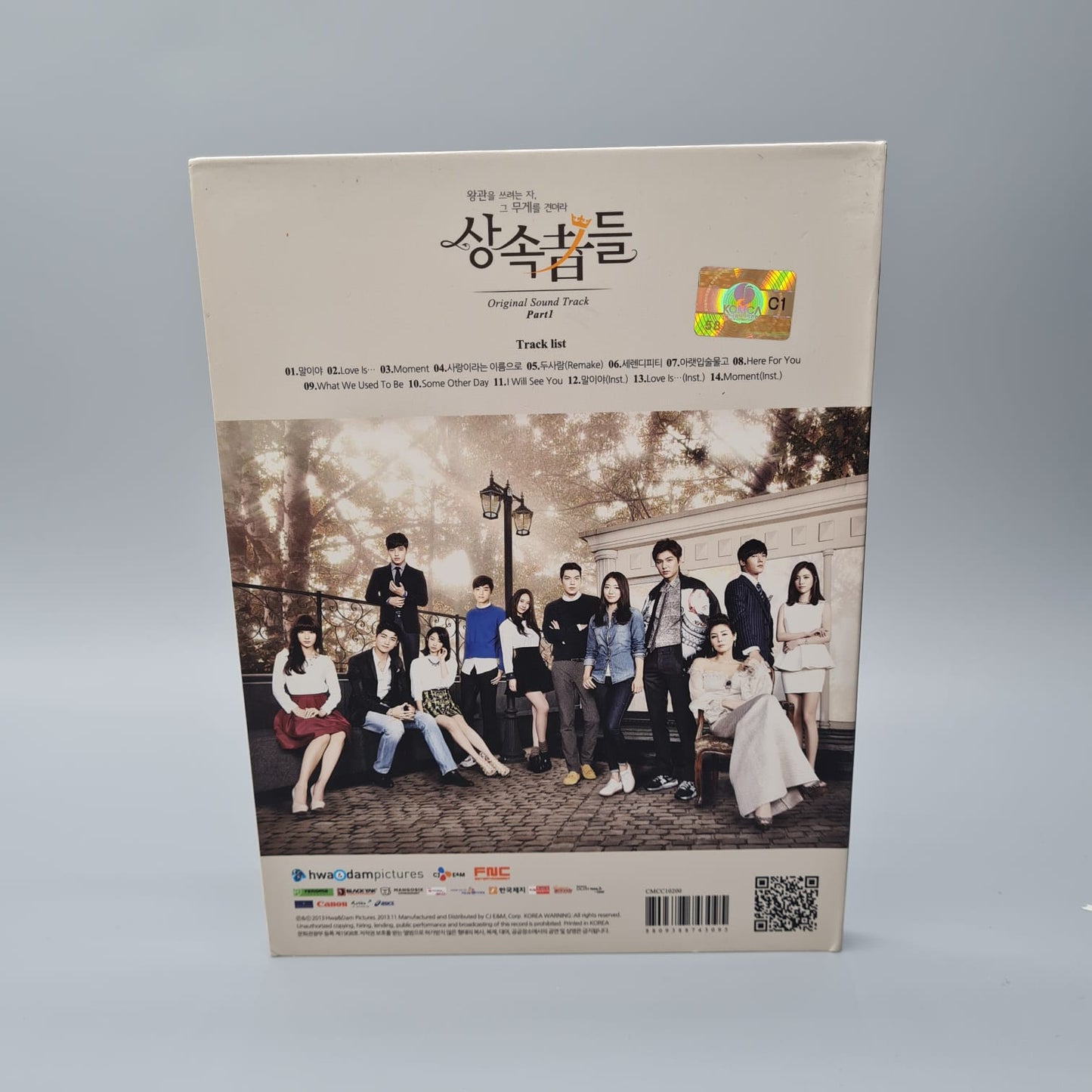 The Heirs Korean Drama OST 1 Autographed