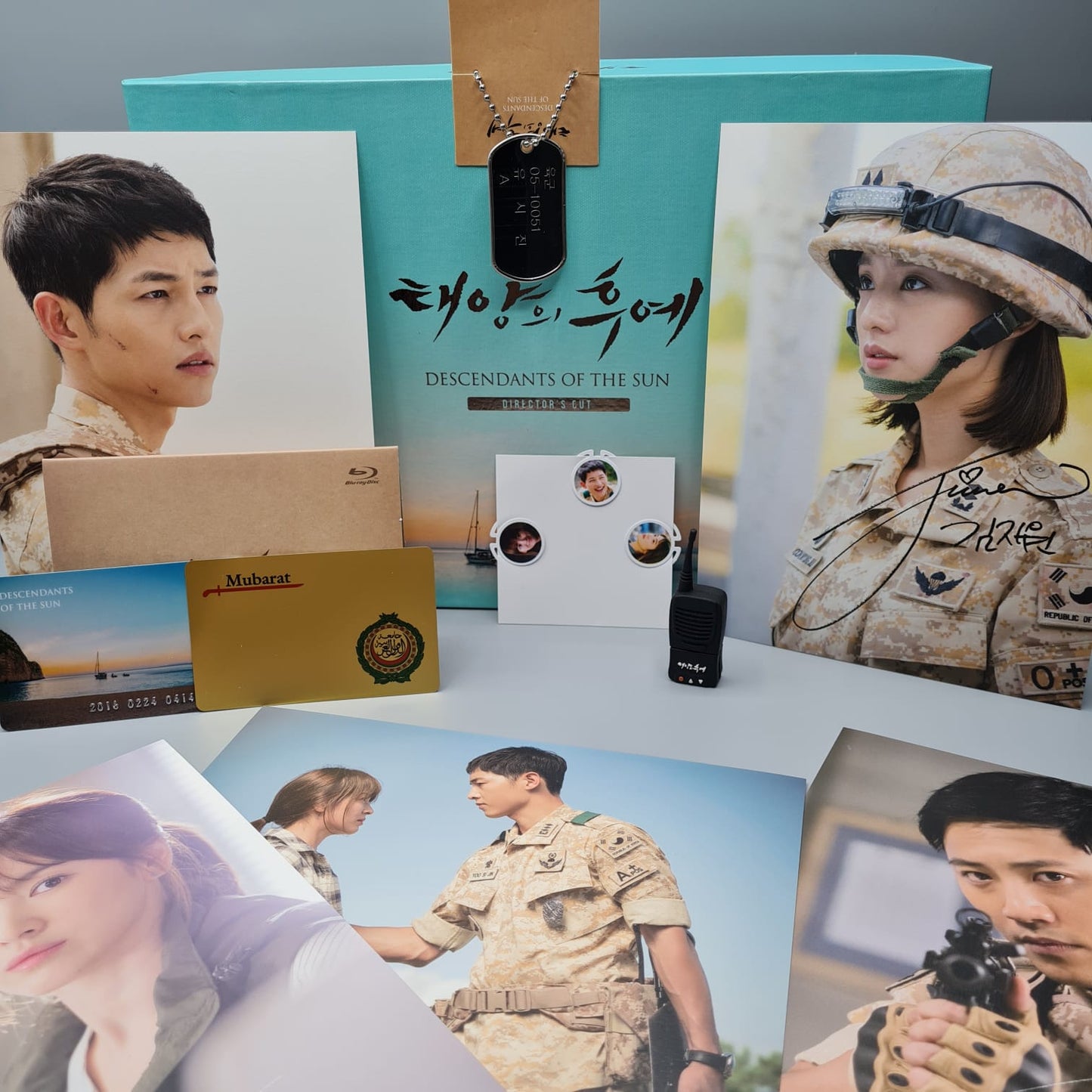 Descendants of the Sun Box Set Director's Cut Limited Edition English Subtitle Korean Series DVD 14Disc  Song Joong Ki Song Hye Kyo