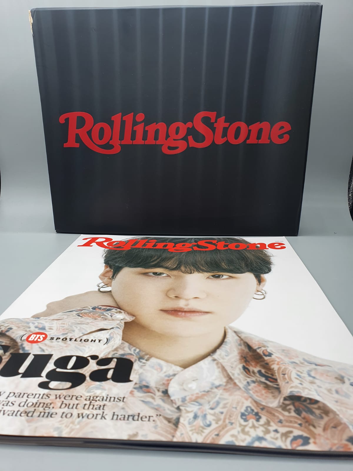 BTS Rolling Stone BTS Cover Edition 8pcs Magazines Collectors Box Set Autographed Jimin V RM Jungkook Jhope Jin Suga Limited Edition