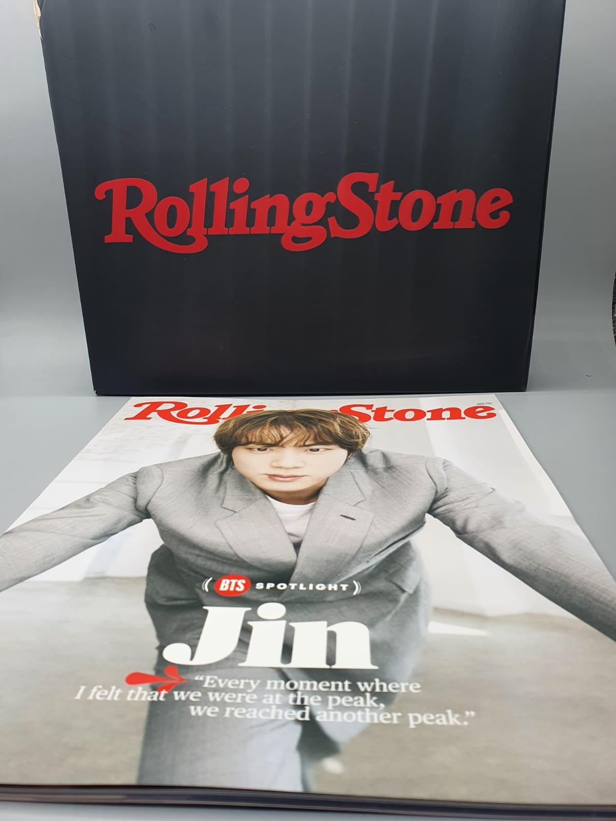 BTS Rolling Stone BTS Cover Edition 8pcs Magazines Collectors Box Set Autographed Jimin V RM Jungkook Jhope Jin Suga Limited Edition