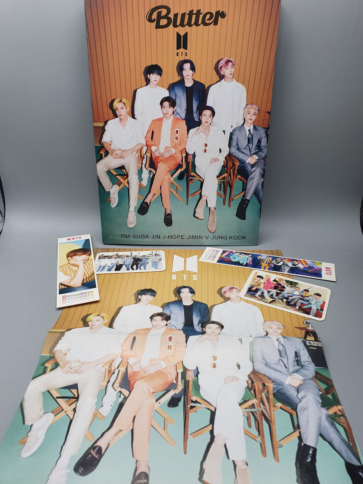 BTS Butter Photo Album Limited Edition 1Poster+LomoCard+2Bookmark