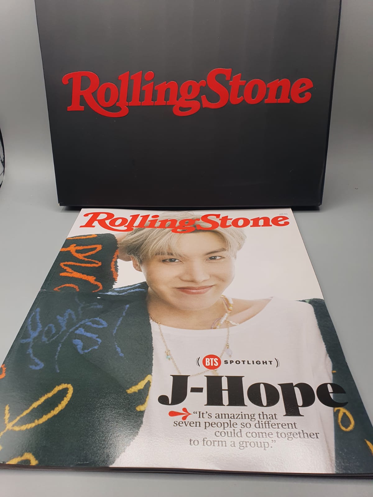 BTS Rolling Stone BTS Cover Edition 8pcs Magazines Collectors Box Set Autographed Jimin V RM Jungkook Jhope Jin Suga Limited Edition