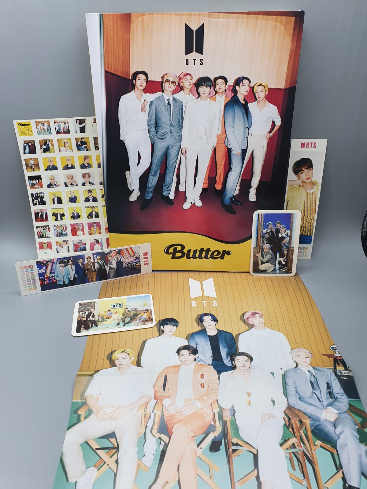 BTS Butter Photo Album Limited Edition 1Poster+LomoCard+2Bookmark