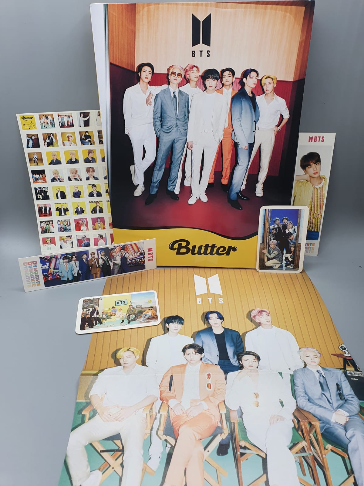 BTS Butter Photo Album Limited Edition 1Poster+LomoCard+2Bookmark