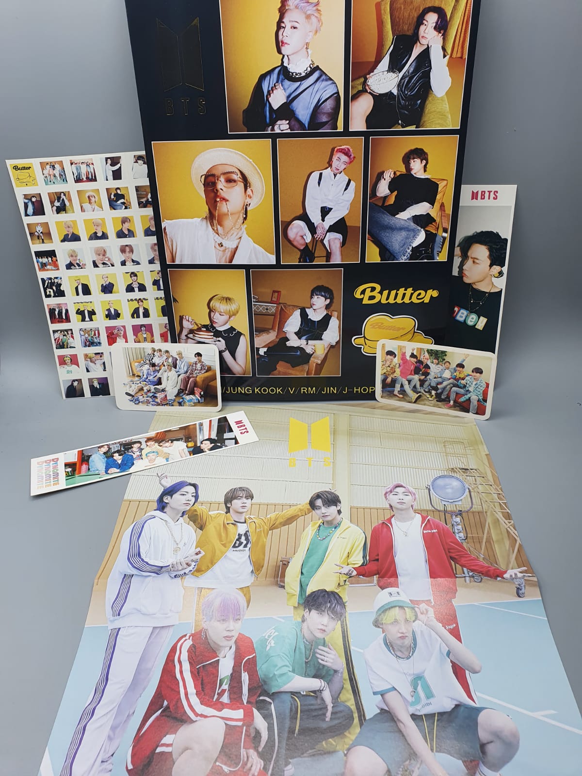 BTS Butter Photo Album Limited Edition 1Poster+LomoCard+2Bookmark