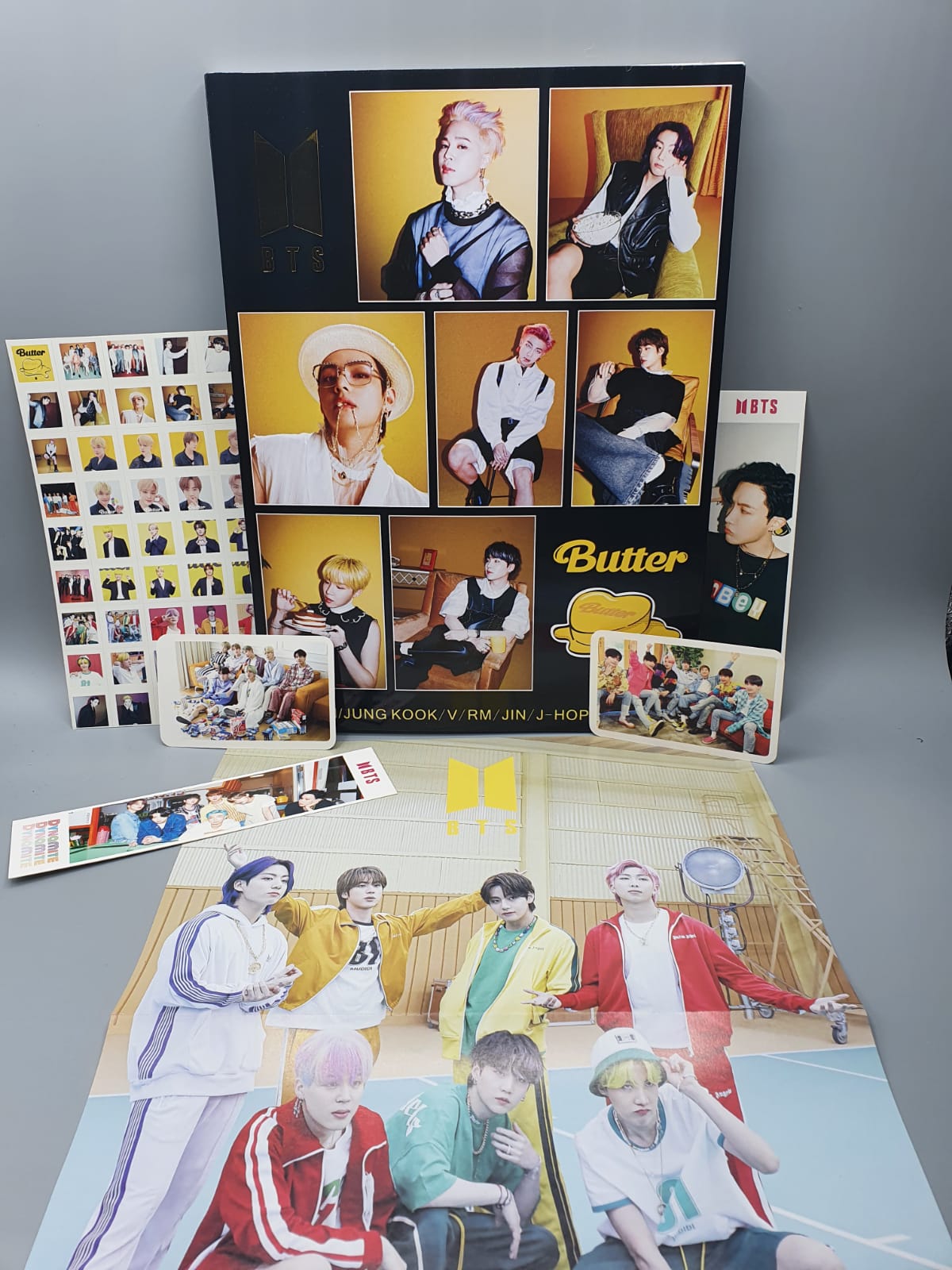 BTS Butter Photo Album Limited Edition 1Poster+LomoCard+2Bookmark