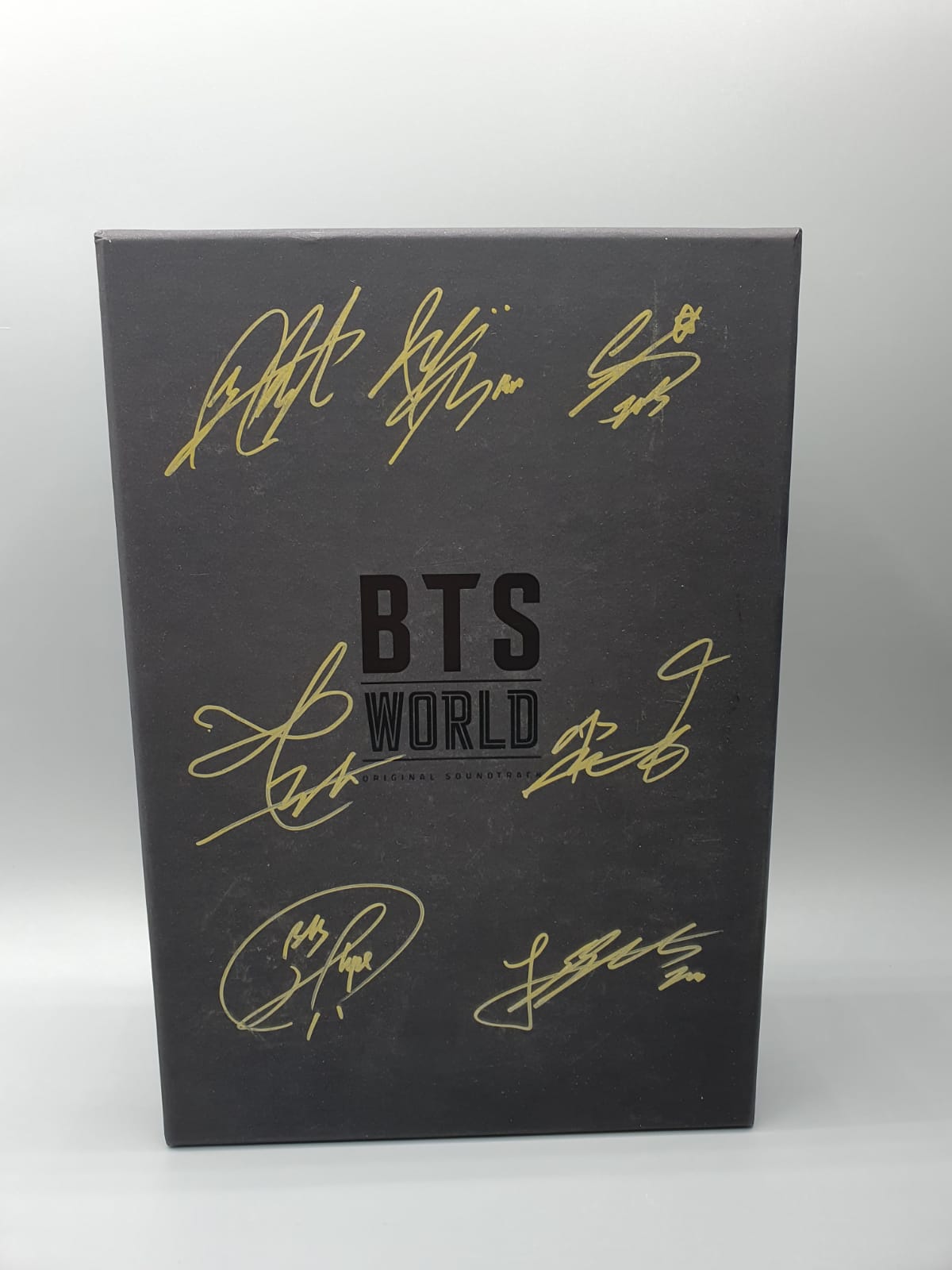 BTS World Original Soundtrack Jimin, Jin Jhope, Jungkook V RM Suga Autographed