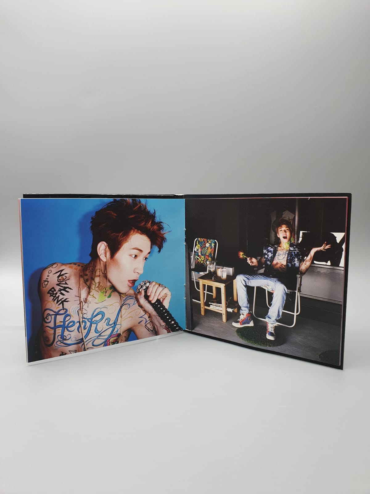 Henry Lau Trap Album Autographed