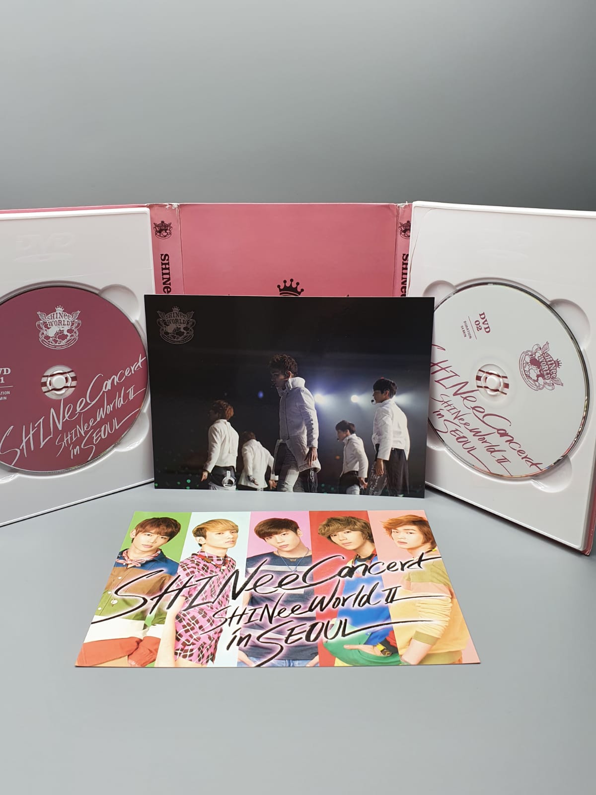 SHINEE WORLD Concert Live in Seoul DVD Autographed