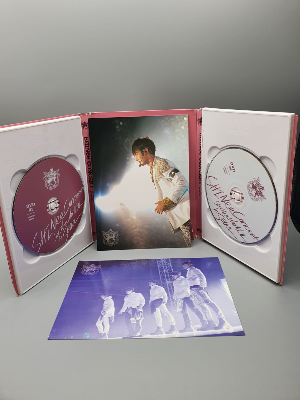 SHINEE WORLD Concert Live in Seoul DVD Autographed