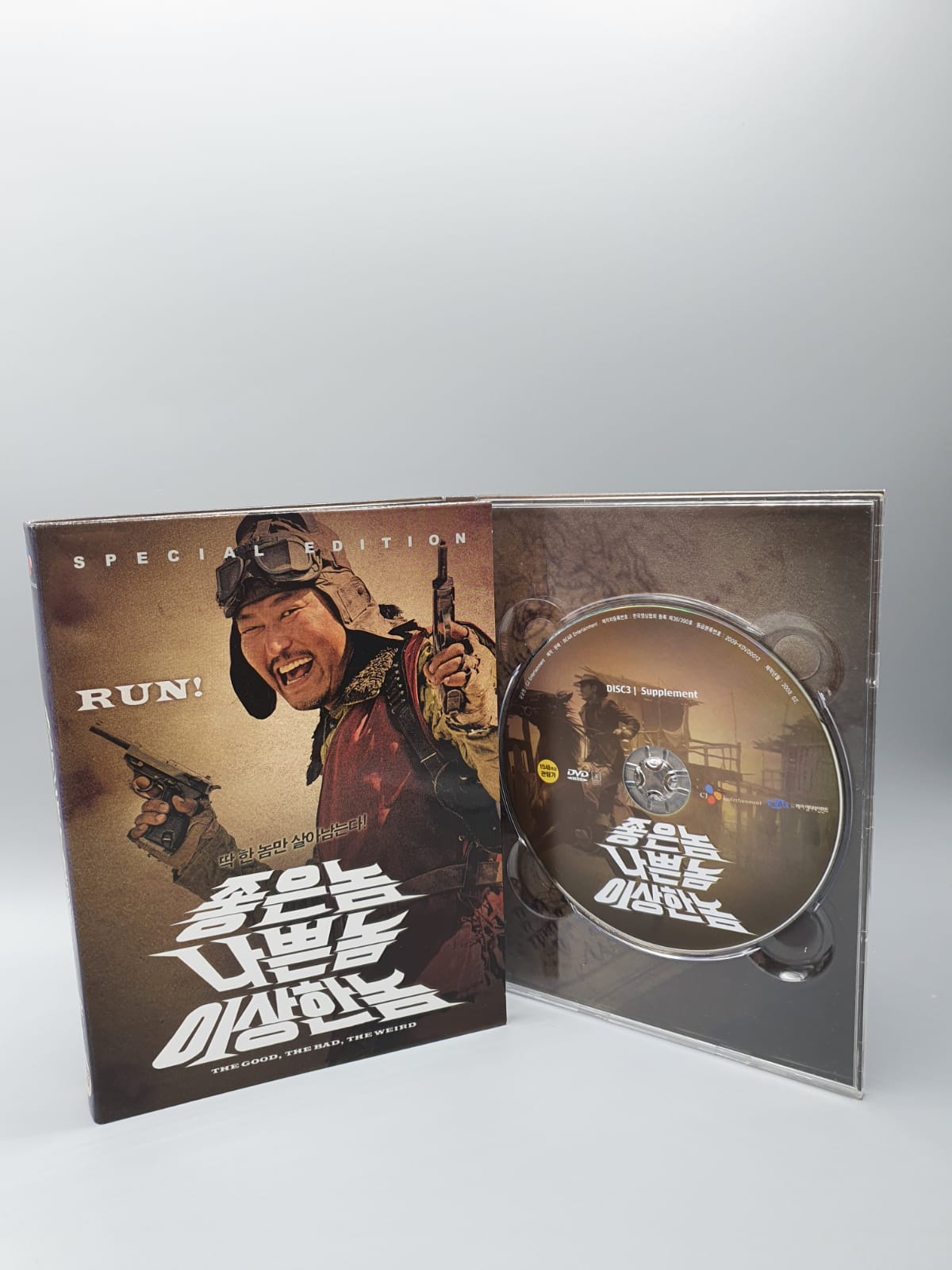 The Good, The Bad, The Weird Korean Movie Special Edition First Press Limited Edition English Subtitle Lee Byung Hun