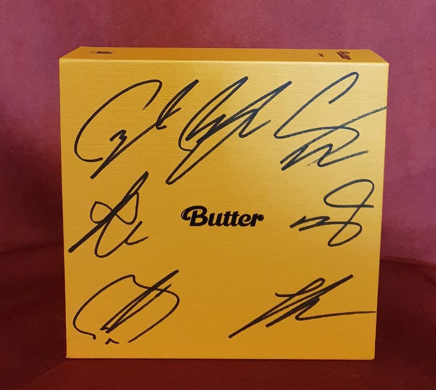 BTS Album BUTTER DELUXE - LIMITED EDITION AUTOGRAPHED!!!! mit