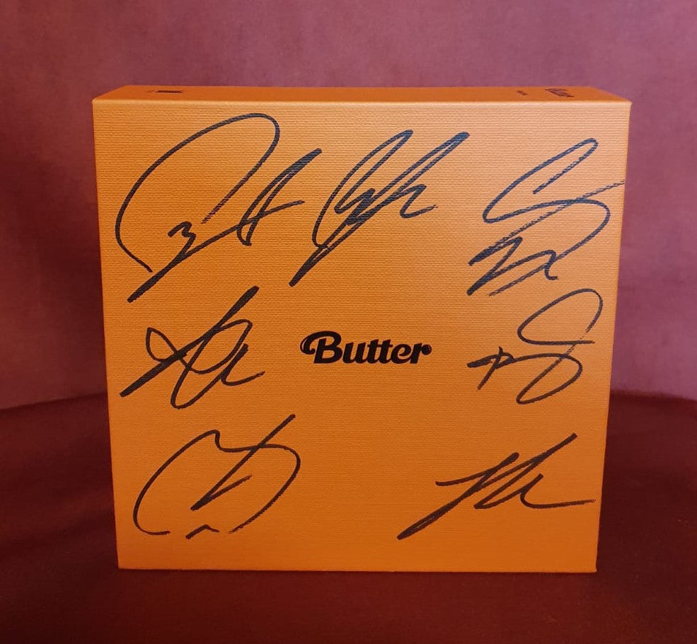 BTS Album BUTTER DELUXE - LIMITED EDITION AUTOGRAPHED!!!! mit