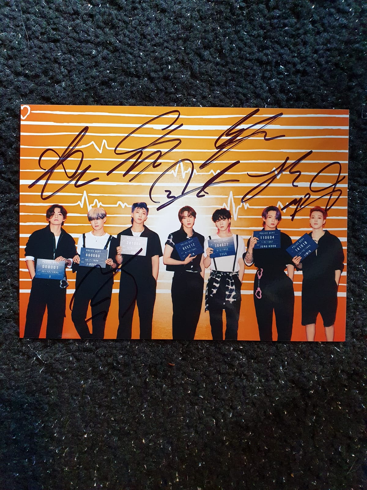 BTS Album BUTTER DELUXE - LIMITED EDITION AUTOGRAPHED!!!! mit