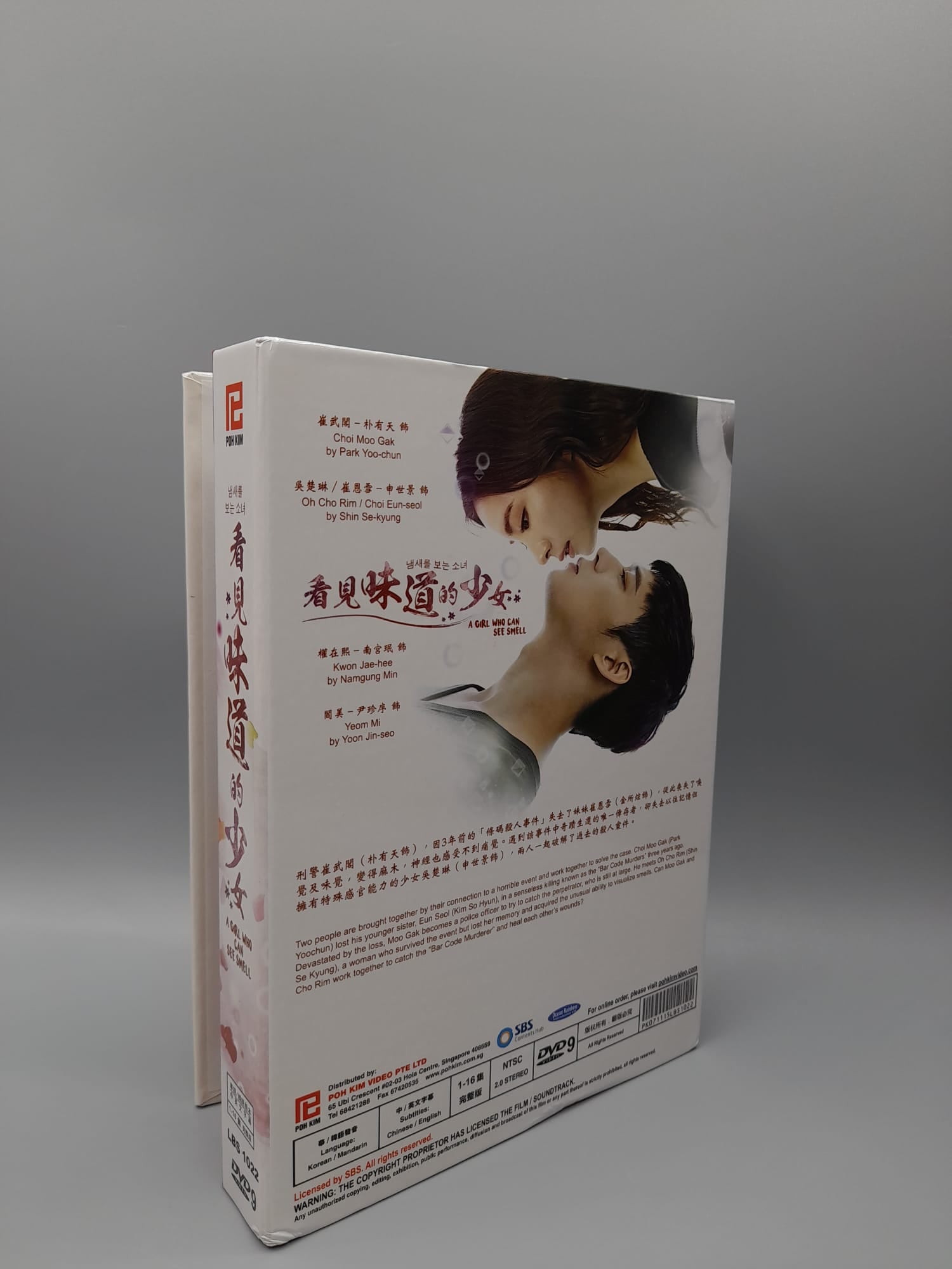 A Girl Who Sees Smells DVD - Park Yoo Chun, Shin Se Kyung