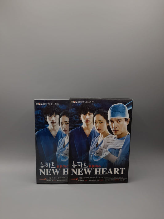 New Heart Limited Edition DVD English Subtitle Korean Drama Ji Sung Kim Min Jung Cho Jae Hyun