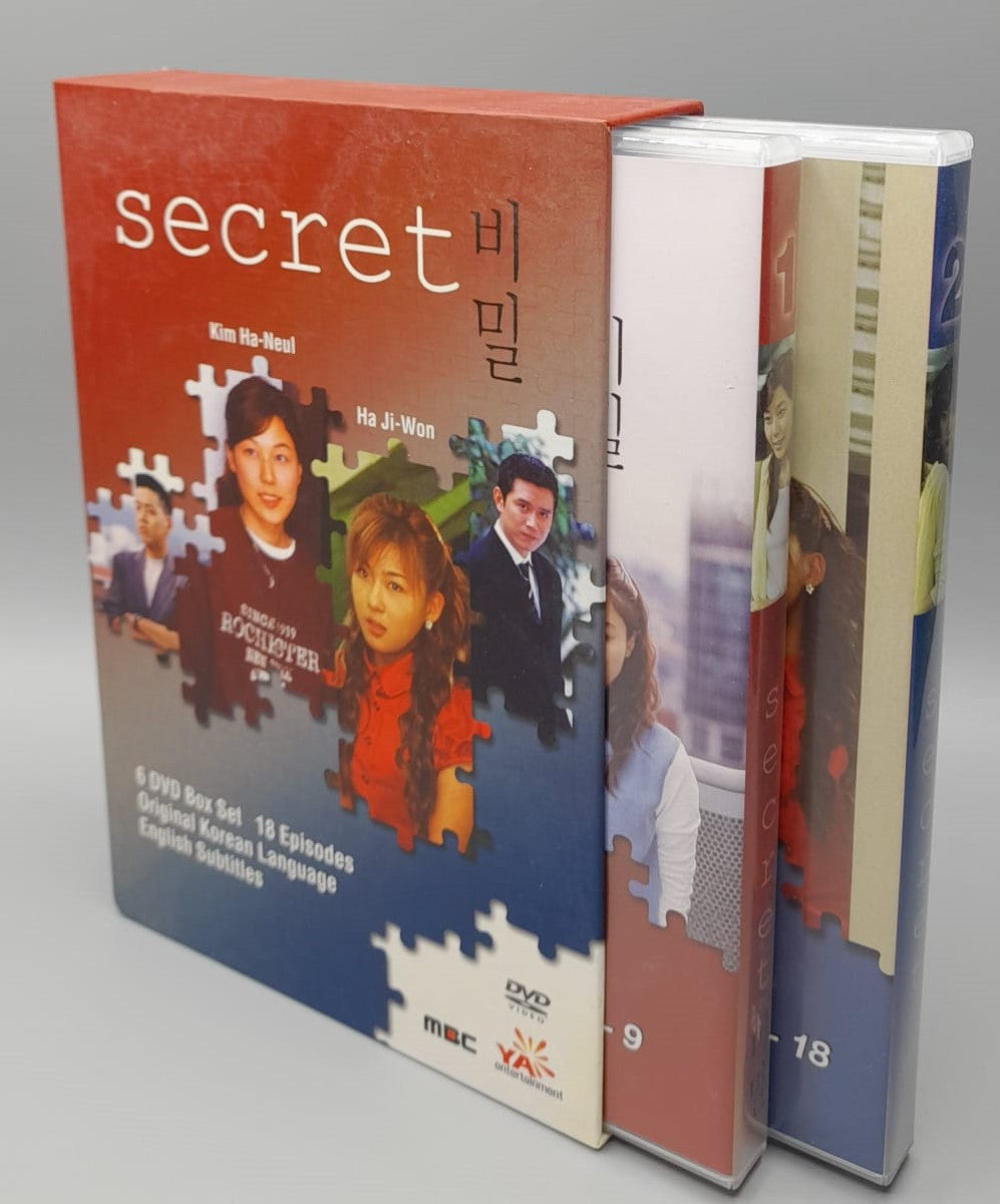 Secret Limited Edition DVD English Subtitle Korean Drama Kim Min Jong Kim Ha Neul Ryu Si Won Ha Ji Won