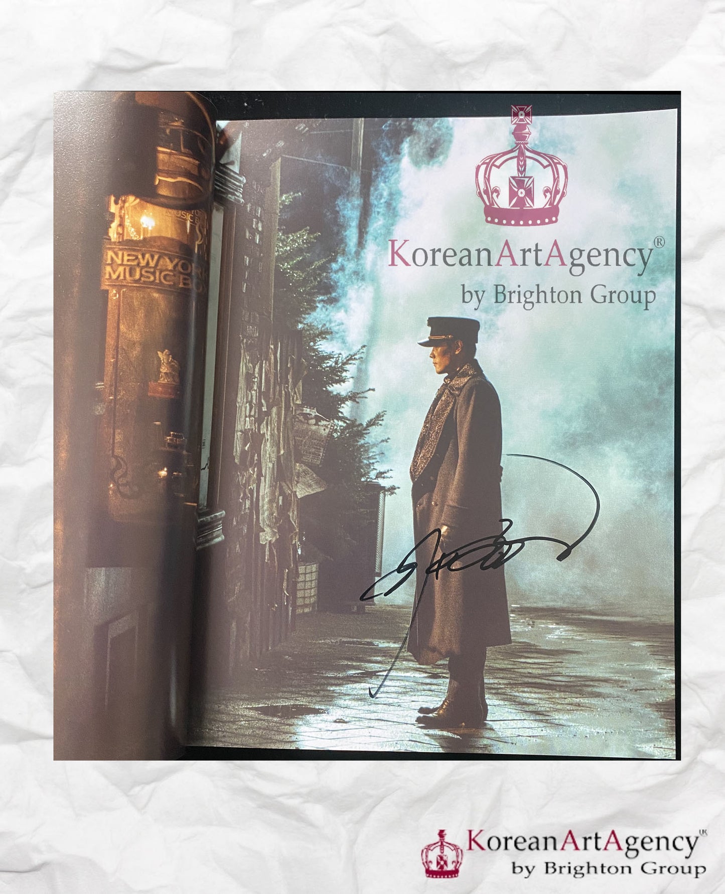 Lee Byung Hun - Mr. Sunshine AUTOGRAPHED Foto Essay Book