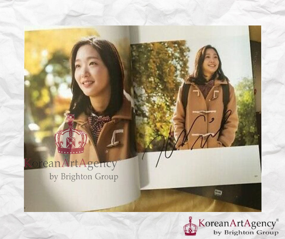 Goblin Kdrama Series Photobook Autographed Gong Yoo