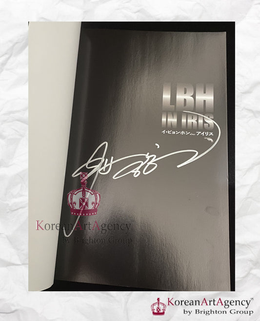 IRIS BOOK Korean Drama Lee Byung Hun Autographed