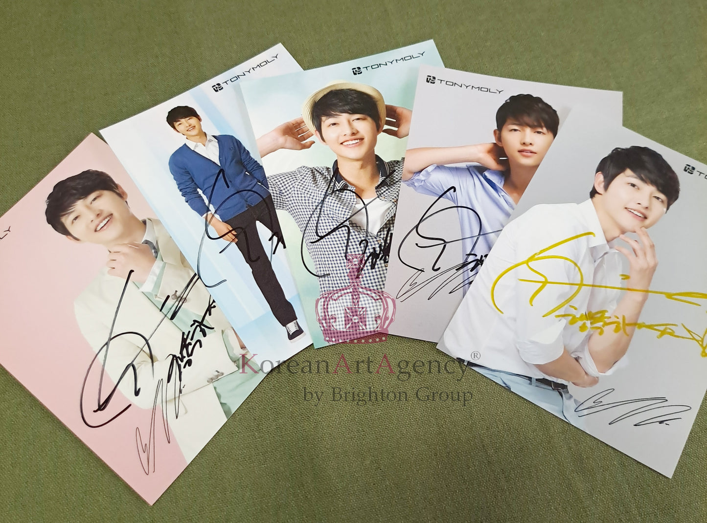 Song Joong Ki Tony Moly Autographs Set 5pcs