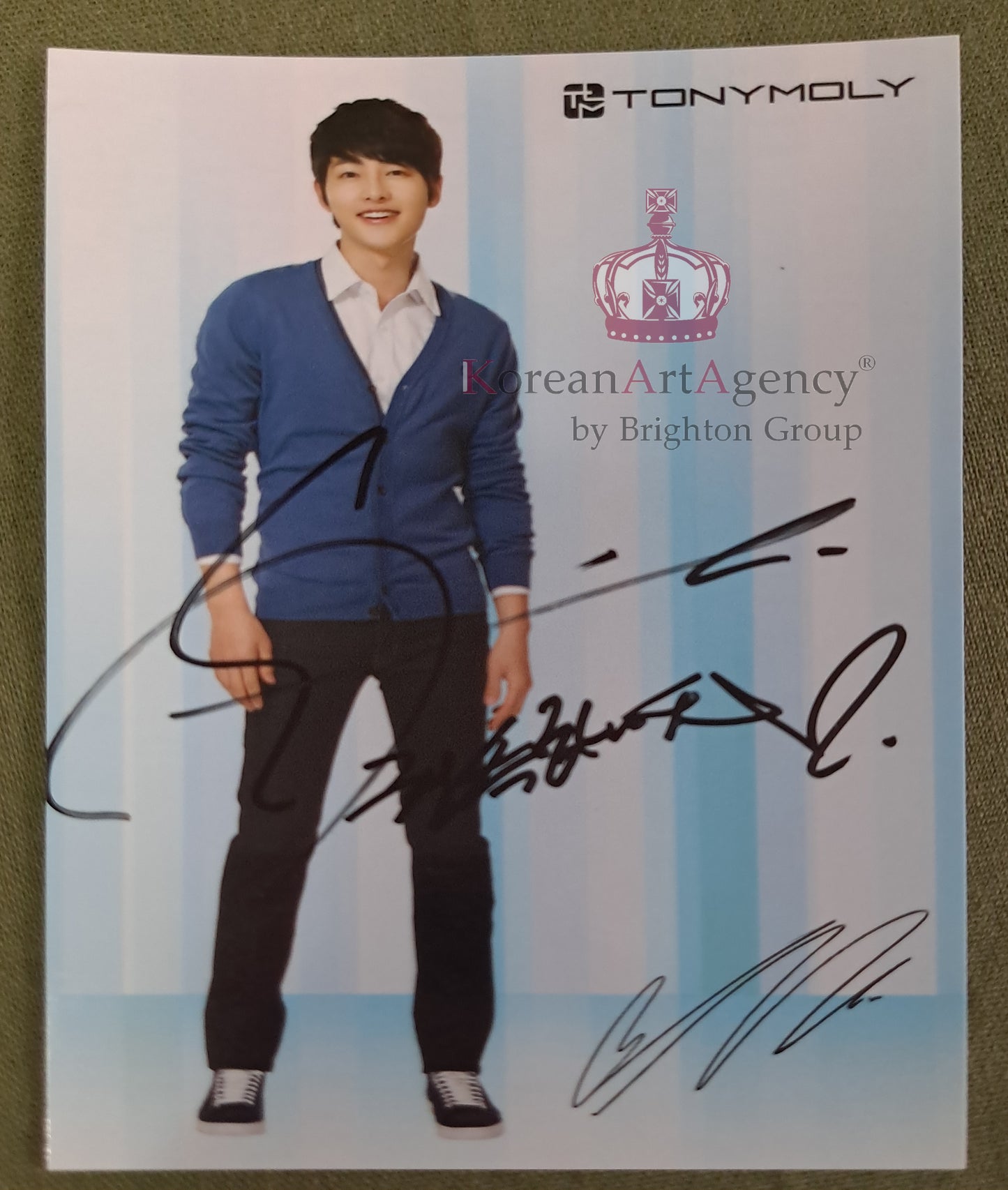 Song Joong Ki Tony Moly Autographs Set 5pcs