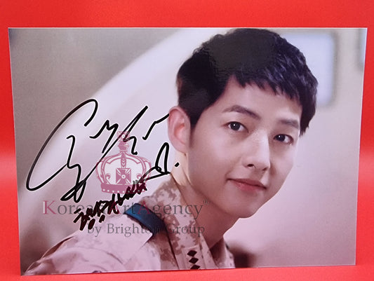 Song Joong Ki Autograph