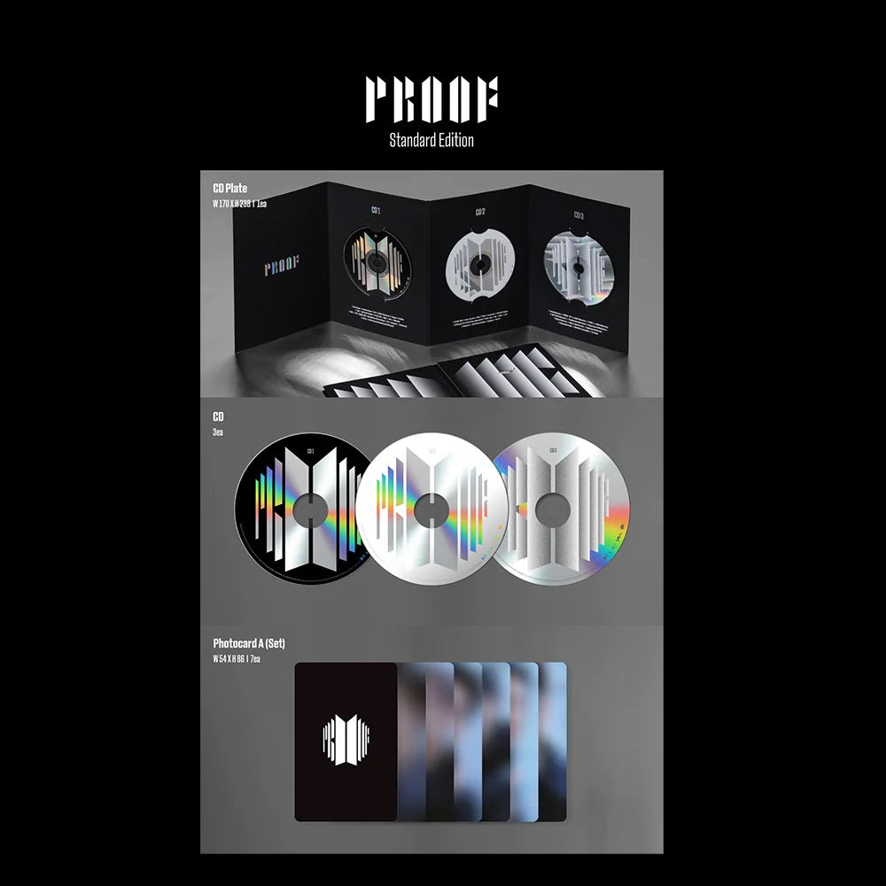 BTS Proof [3CD] Album Standard Edition Autographed