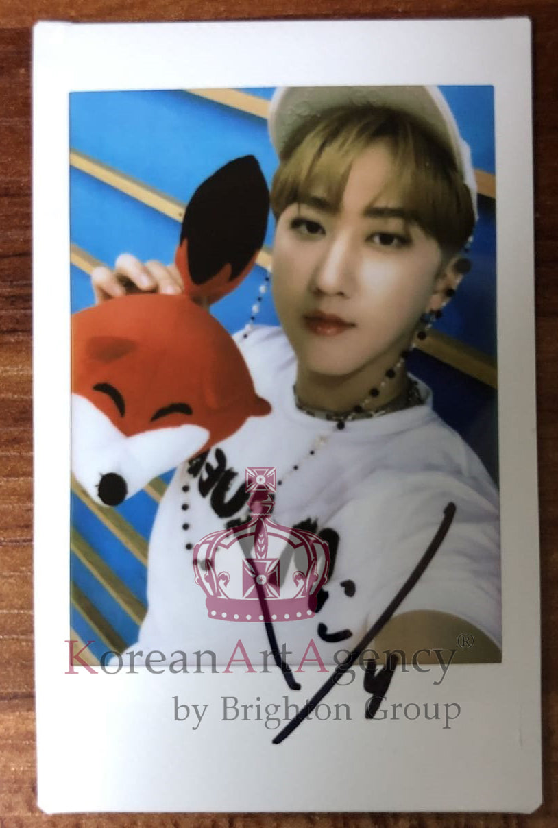 Stray Kids Set 8pcs Photocards Individual Autographed Bang Chan Lee Know Changbin Hyunjin Han Felix Seungmin I.N