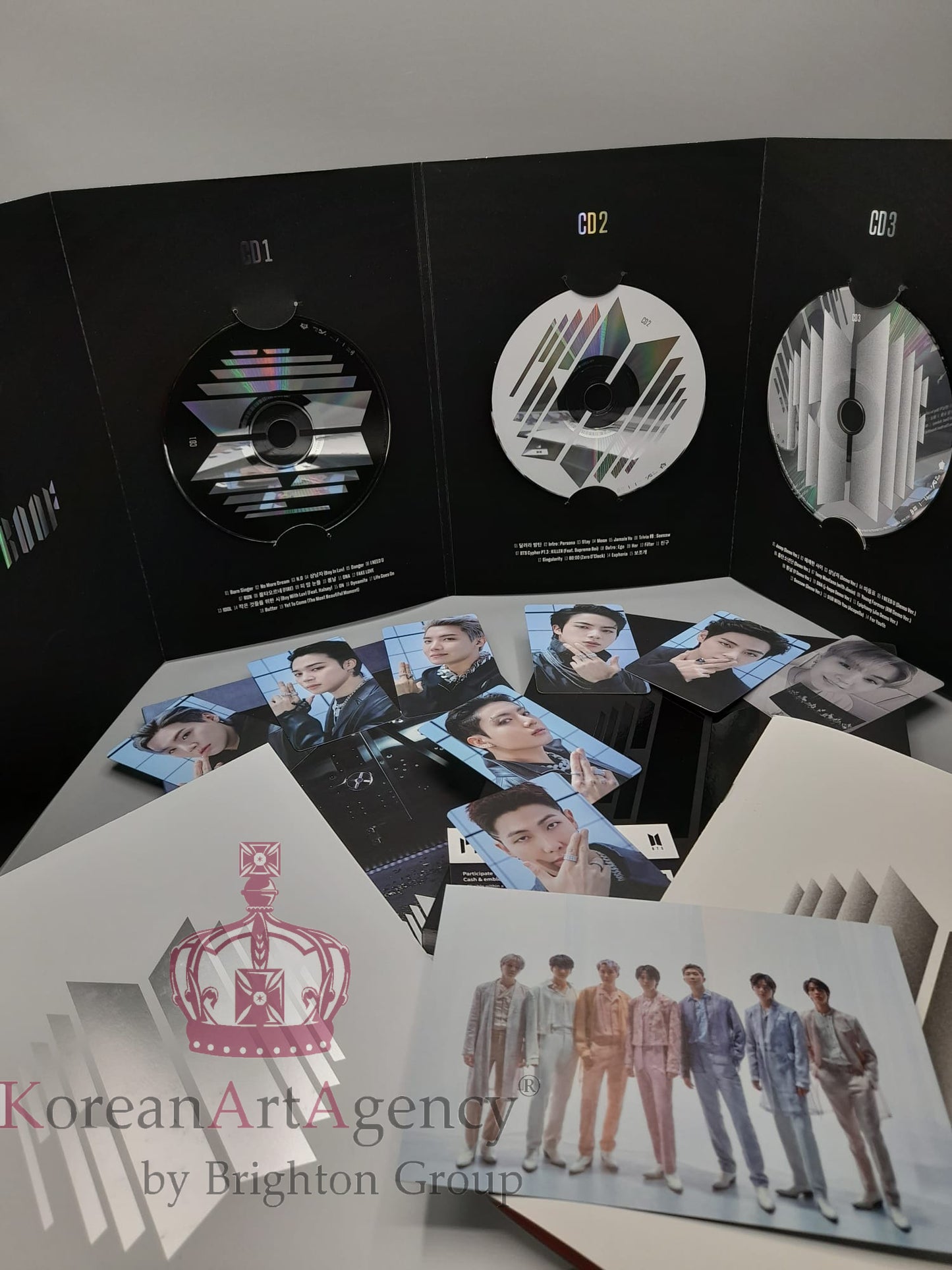 BTS Proof [3CD] Album Standard Edition Autographed