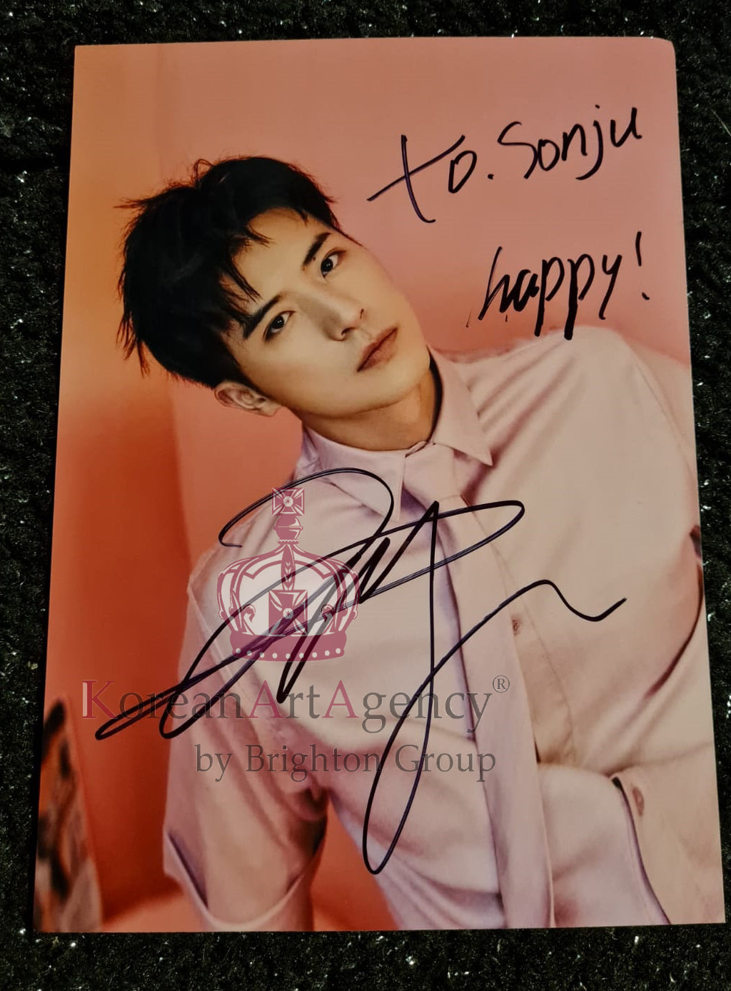 Personalized Autograph (Korean Artist, Kpop Idol, Chinese Artist, Etc.)