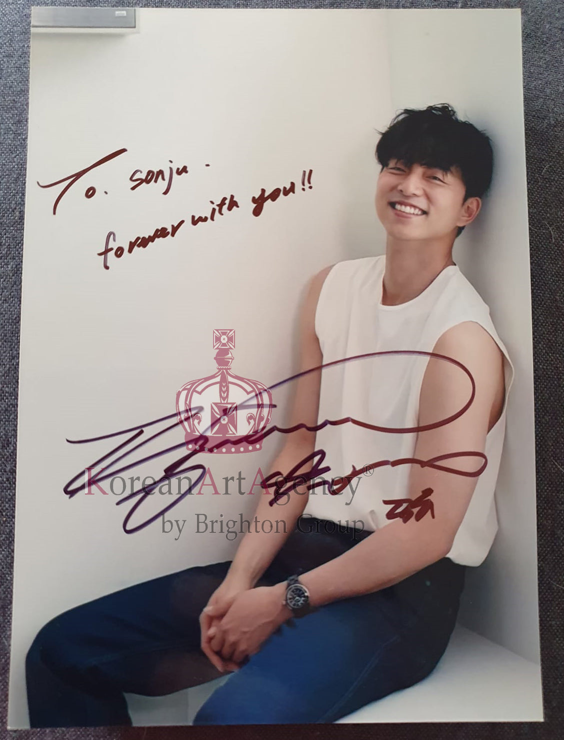 Personalized Autograph (Korean Artist, Kpop Idol, Chinese Artist, Etc.)