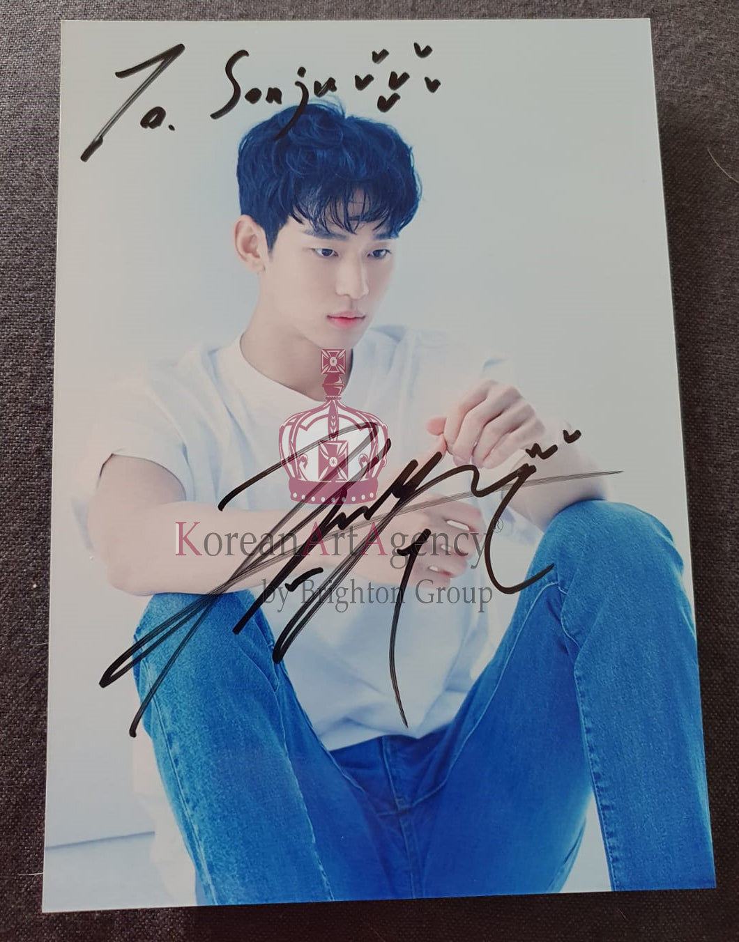 Personalized Autograph (Korean Artist, Kpop Idol, Chinese Artist, Etc.)