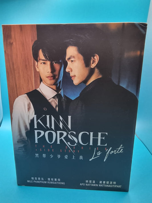 KinnPorsche: The Series  DVD Thai Drama (VOL.1 - 14 End + Side Story) English Subtitle Phakphum Romsaithong Nattawin Wattanagitiphat