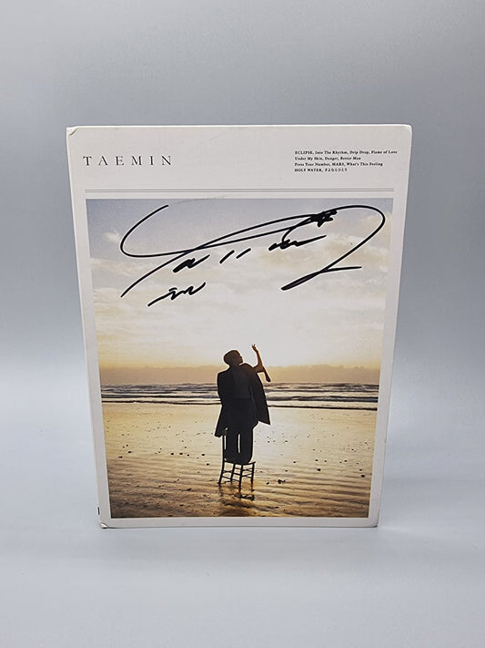 Shinee Taemin 1st Japanese Studio Album TAEMIN Limited Edition Autographed